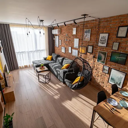 Sky Art With Free Garage - Sky Lejlighed Burgas City